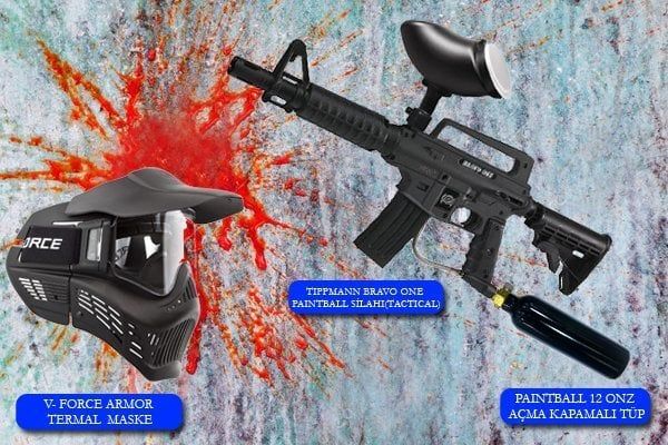 TIPPMANN BRAVO ONE ELITE PAINTBALL SILAHI SETI