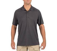 5.11 CHARCOAL S/S HELIOS POLO T-SHIRT S