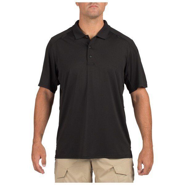 5.11 CHARCOAL S/S HELIOS POLO T-SHIRT L