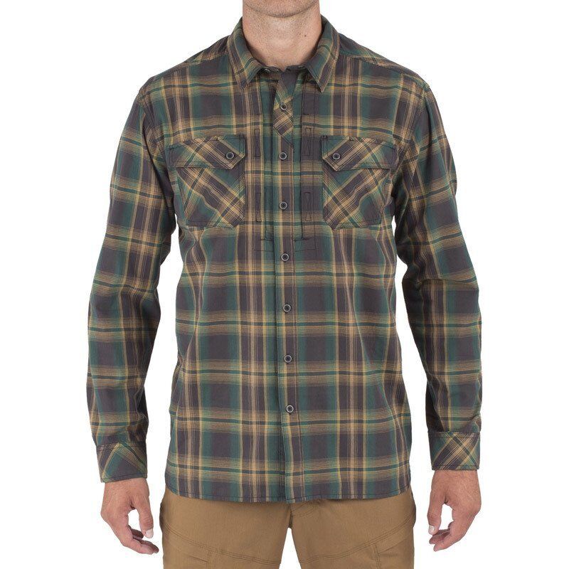 5.11 FLANNEL L/S SHIRT VOLCANIC M
