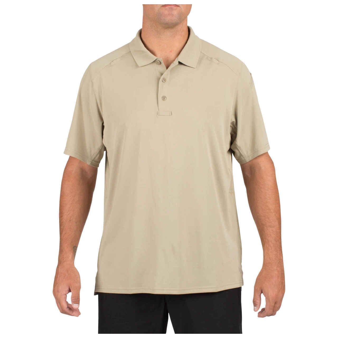 5.11 CHARCOAL S/S HELIOS POLO T-SHIRT XXL