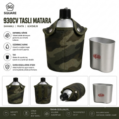 SQUARE 930CV TASLI MATARA(KAMUFLAJ KILIFLI)