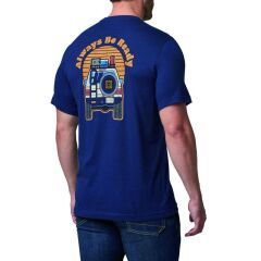 5.11 OVERLANDER SUNSET SS TEE LACIVERT TISORT S