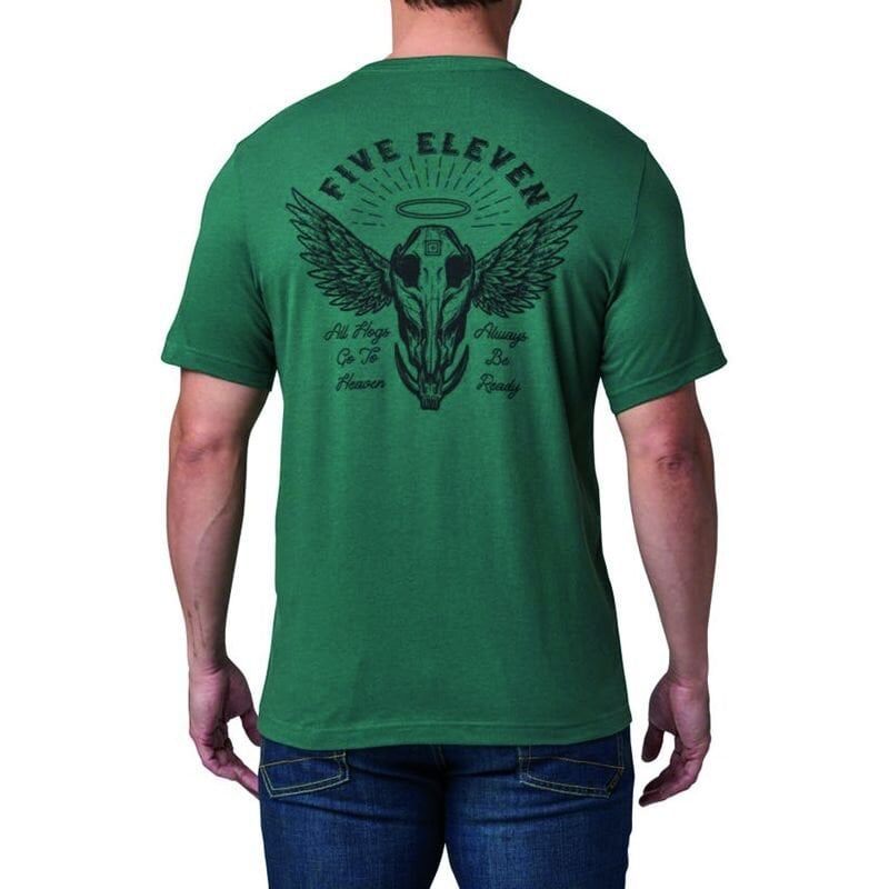 5.11 ALL HOGS GT HEAVEN SS TEE YESIL TISORT XL