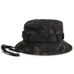5.11 BOONIE HAT BLK MULTICAM SAPKA M