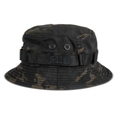5.11 BOONIE HAT BLK MULTICAM SAPKA M