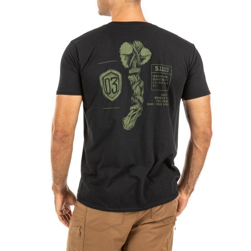 5.11 ADC CHIP AXE SS SIYAH T-SHIRT XXL