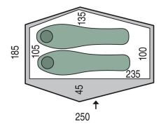 PINGUIN ECHO2 2 KISILIK CADIR