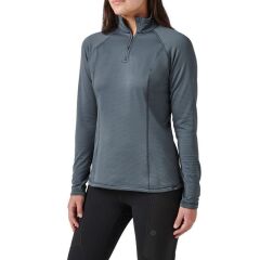 5.11 STRATOS 1/4 ZIP TURBULENCE GRI BAYAN SHIRT S