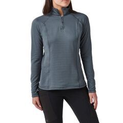 5.11 STRATOS 1/4 ZIP TURBULENCE GRI BAYAN SHIRT S