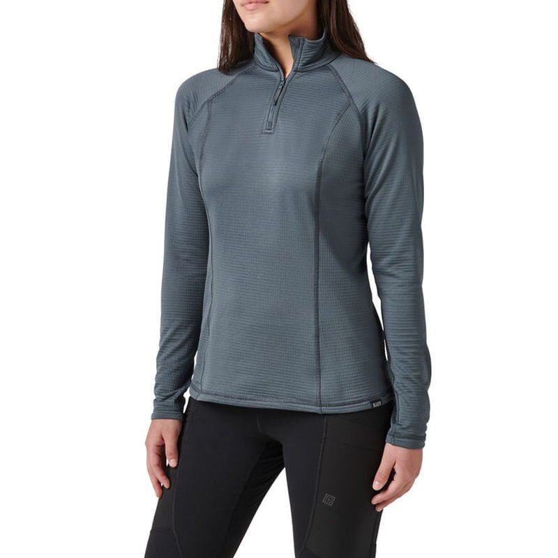 5.11 STRATOS 1/4 ZIP TURBULENCE GRI BAYAN SHIRT XL