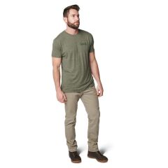 5.11 TIRBLENT LEGACY S/S MILITARY YESIL T-SHIRT S