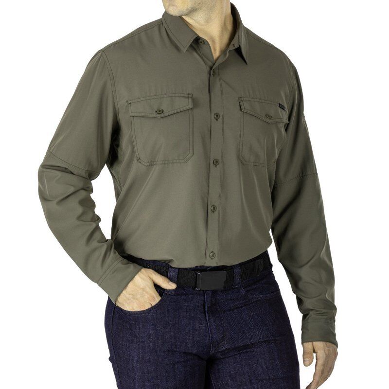 5.11 MARKSMAN L/S YESIL GOMLEK L