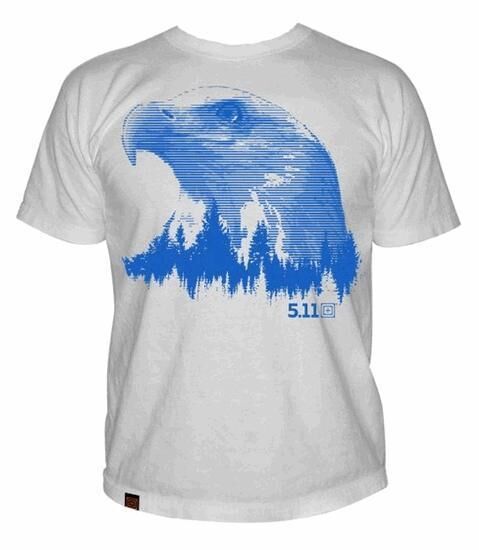 5.11 LOGO T S/S TREELINE BEYAZ T-SHIRT XL