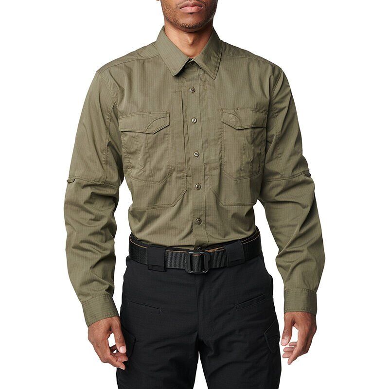 5.11 STRYKE SHIRT KOYU YESIL GOMLE S