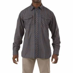 5.11 FLANNEL L/S GOMLEK MAVI
