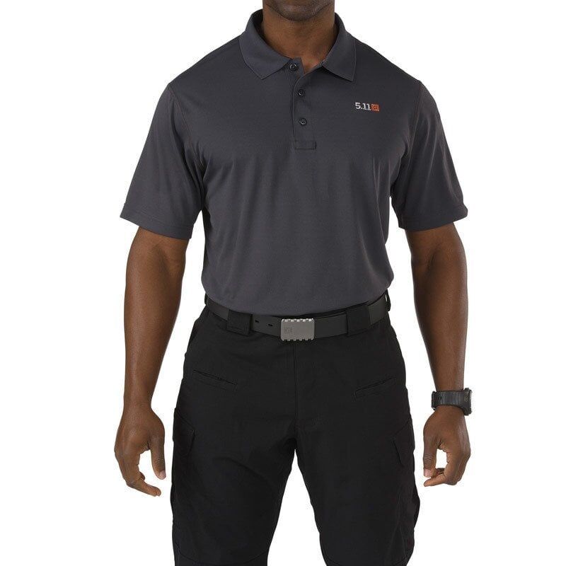 5.11 PINNACLE POLO T-SHIRT FUME L