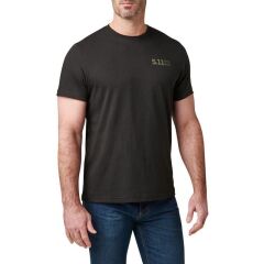 5.11 BREW GROUND SS TEE KISA KOL SIYAH T-SHIRT S