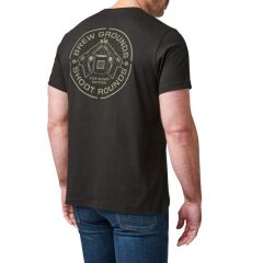 5.11 BREW GROUND SS TEE KISA KOL SIYAH T-SHIRT XL