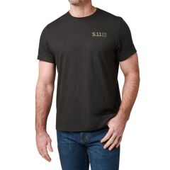 5.11 BREW GROUND SS TEE KISA KOL SIYAH T-SHIRT XXL