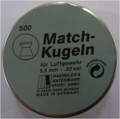 H&N MATCH KUGELN 5.5 CAL HAVALI SAÇMA