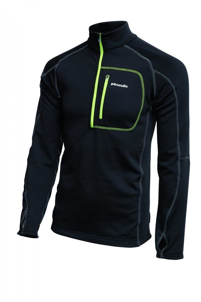PINGUIN POWER MEN HALF ZIP SIYAH L
