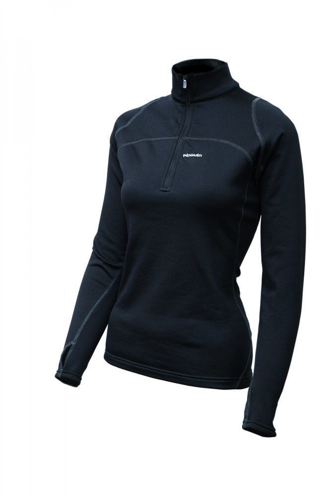 PINGUIN POWER LADY HALF ZIP SIYAH M
