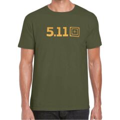 5.11 EMEA POP LEGACY S/S MILITARY YESIL T-SHIRT L