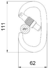 CT PILLAR EVO KARABINA