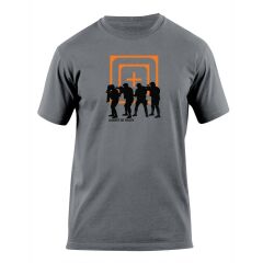 5.11 CROSS HAIR STACKED MAT SIYAH T-SHIRT XL