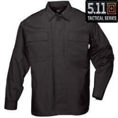 5.11 TWILL TDU GOMLEK SIYAH REG L-R