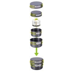 PINGUIN QUADRI KAMP YEMEK SET