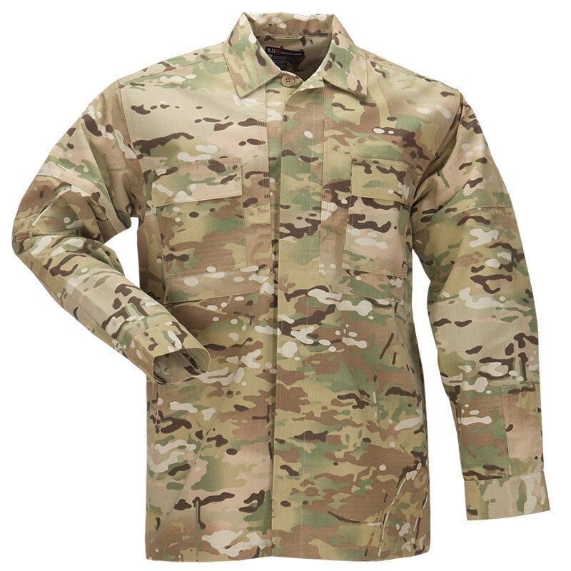 5.11 RIPSTOP TDU L/S SHIRT MULTICAM S
