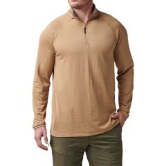 5.11 STRATOS 1/4 KISA FERMUAR COYOTE SWEAT L