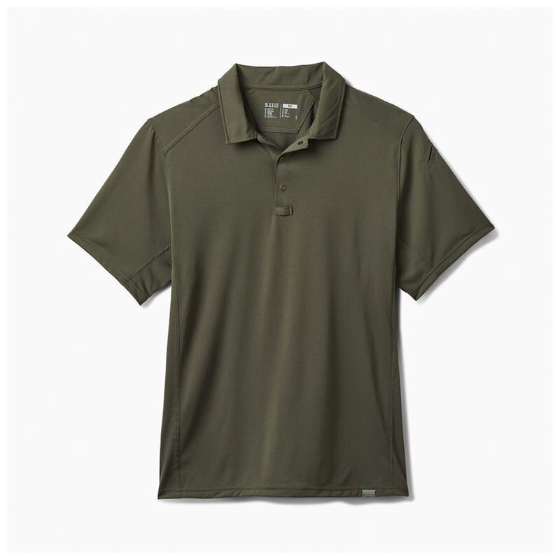5.11 PARAMOUNT CREST POLO KISA KOL YESIL TISORT S