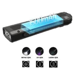 NITECORE EDC17 1500 LUMEN LAZERLI EL FENER