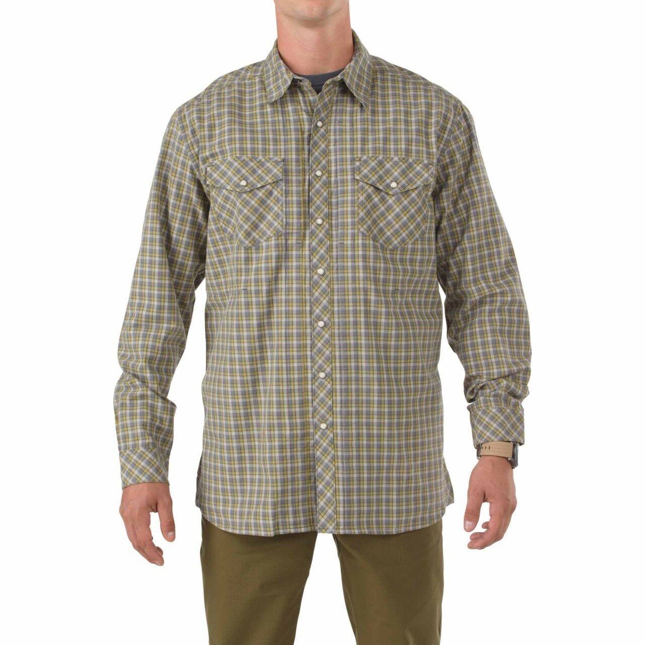 5.11 FLANNEL L/S GOMLEK YESIL S