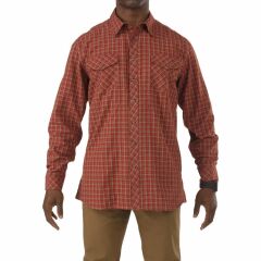 5.11 FLANNEL L/S GOMLEK KIRMIZI M