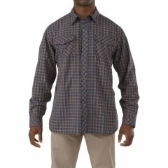 5.11 FLANNEL L/S GOMLEK MAVI L