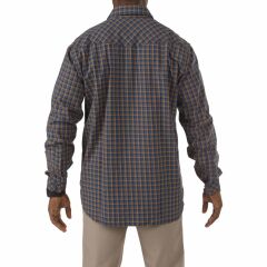 5.11 FLANNEL L/S GOMLEK MAVI L