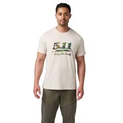 5.11 WOODLAND MOTO LOGO SS TEE TISORT S