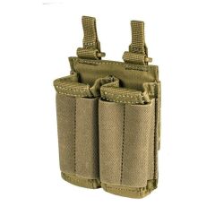 5.11 FLEX DOUBLE PISTOL MAG POUCH KAHVE