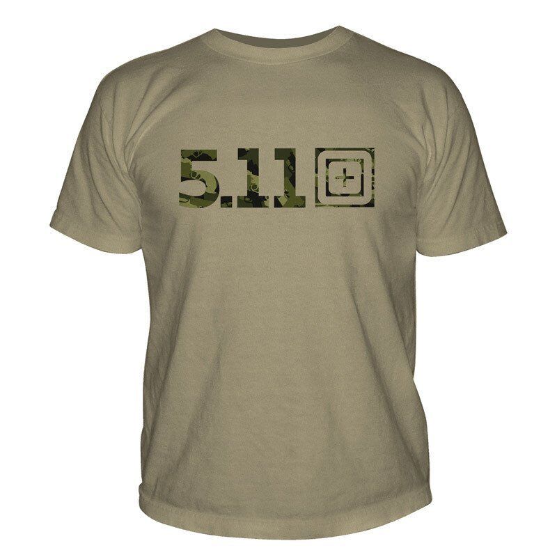 5.11 LOGO T S/S CAMO T-SHIRT L