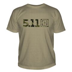 5.11 LOGO T S/S CAMO T-SHIRT XL
